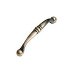 Kaboodle 96mm Antique Bow Handle - Brushed Bronze