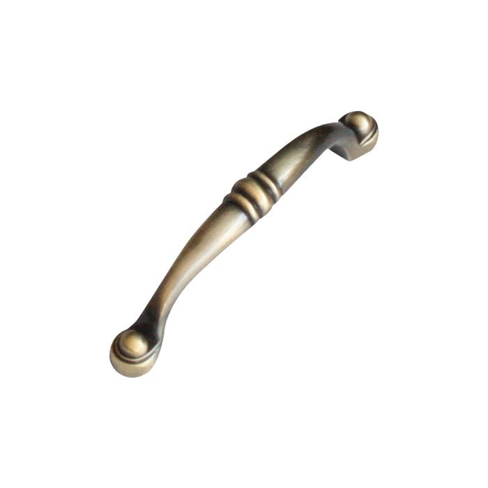 Kaboodle 96mm Antique Bow Handle - Brushed Bronze