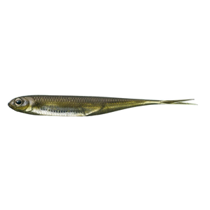 Fish Arrow Flash J Split 4" Soft Plastic Fishing Lure 06 Kosan Ayu / Silver