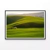 Field with a Sky and Mountain  Print 100% Australian Made 120x90cm  (Poster)