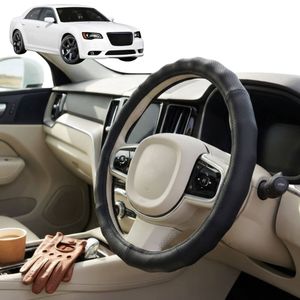 Australian Goose Steering Wheel Cover for Chrysler 300 SRT 2011 - Current (LD) Circle Black