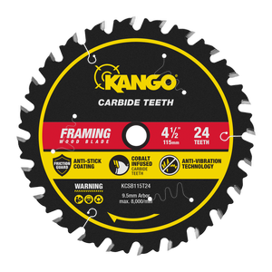 Kango 115mm 24T Wood Circular Saw Blade
