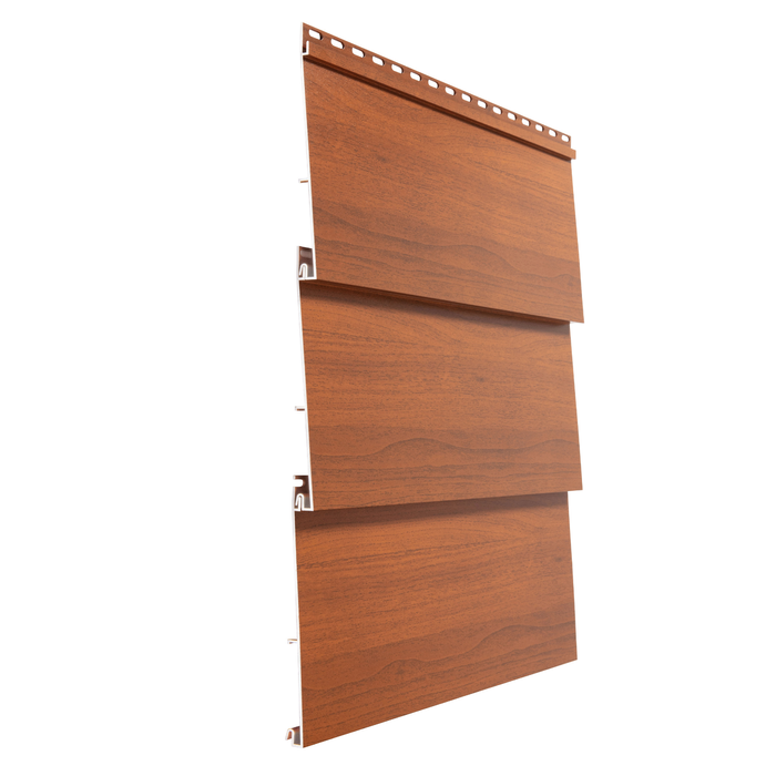 DECO 160 x 15mm Ironbark DecoClad Aluminium Weatherboard Cladding