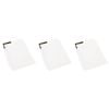 3x Filofax M2 Name Address Email Phone/fax Filler Insert Memo Personal Organiser