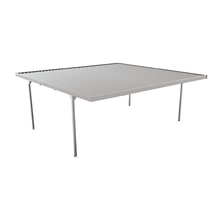 Absco Structures 5.50 x 5.50 x 2.37 Zincalume Double Skillion Carport