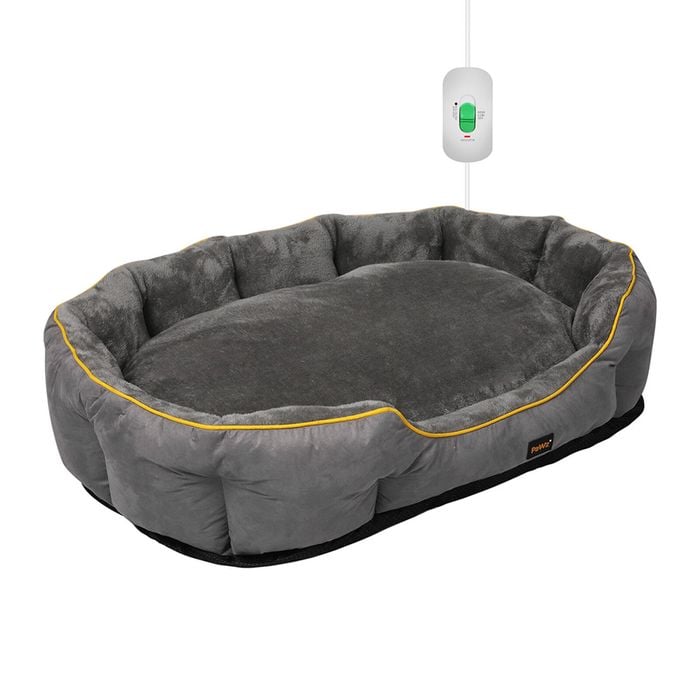 Pawz Heated Pet Bed Grey X-Large