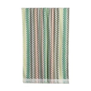 Canningvale Positana Terry Beach Towel Checkers Olive Green 80x160cm