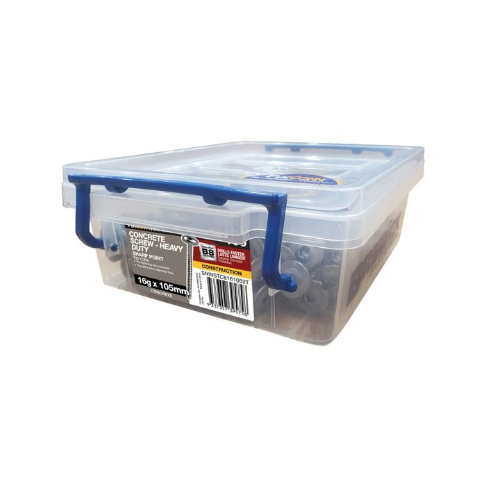 BREMICK 16 x 105mm Heavy Duty Concrete Screw - 100 Pack