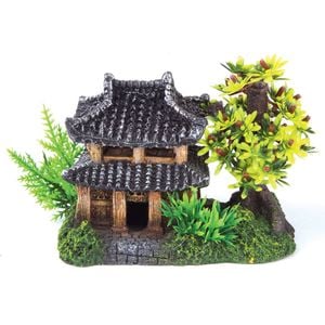 Kazoo Jungle Hut W/Plants (18869)