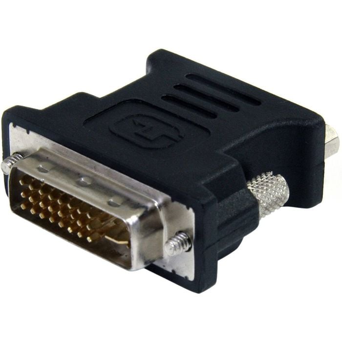 Startech.com Dvi To Vga Cable Adapter - Black - M/f - 1 X 29-pin Dvi-i (dual-link) Video Male