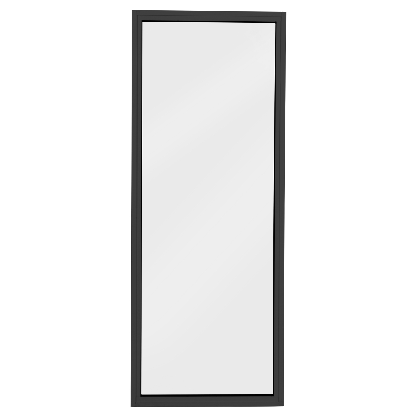 Polar View 600 x 1545mm Black Frosted Glass Fixed Panel Double Glazed Window