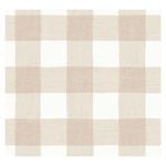 Cristiana Masi Dark Beige and White Plaid Wallpaper -  10.05m x 53cm
