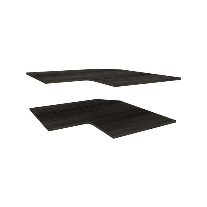 Lugna 900 x 380mm Storm Corner Adjustable Shelf - 2 Pack