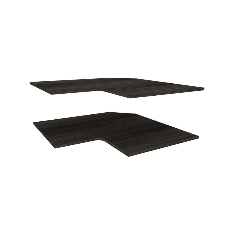 Lugna 900 x 380mm Storm Corner Adjustable Shelf - 2 Pack