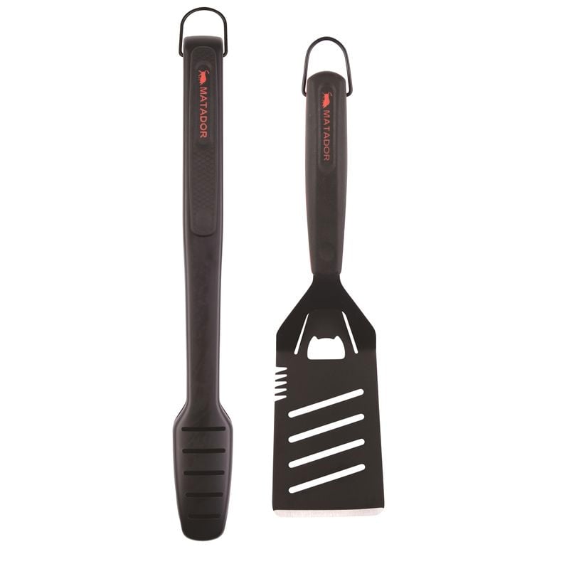 Black Non-Stick 2 Piece BBQ Tool Set