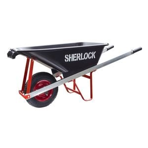 Sherlock 72L Trade Tough Slimline Polypropylene UV Treated Tray Wheelbarrow