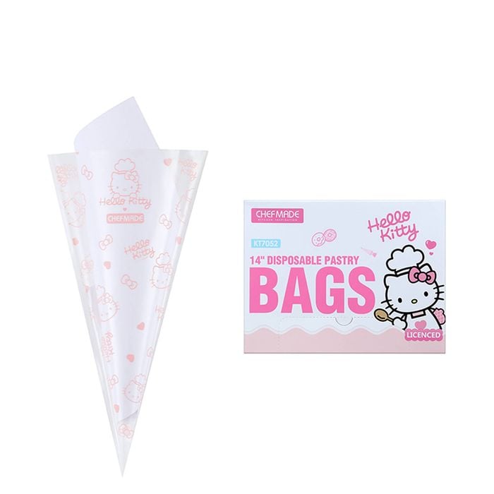 Chefmade x Sanrio Hello Kitty 35cm Disposable Pastry Bags