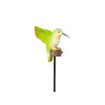 7X14cm Green Bird Decorative Stake