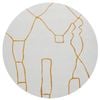 Harley Amy Off White 240x240cm - Large Round Pet Friendly Indoor Rug