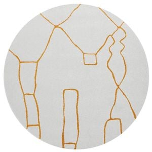 Harley Amy Off White 240x240cm - Large Round Pet Friendly Indoor Rug