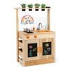 Costway Outdoor Wood Toy Kitchen