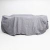 Large Rectangular Cover 7pc Dining - Grey