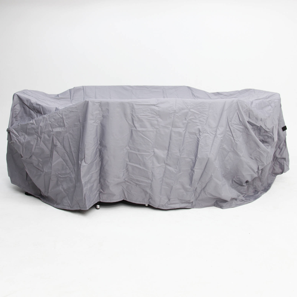 Large Rectangular Cover 7pc Dining - Grey - Bunnings Australia