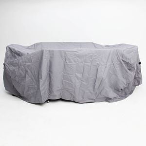 Large Rectangular Cover 7pc Dining - Grey