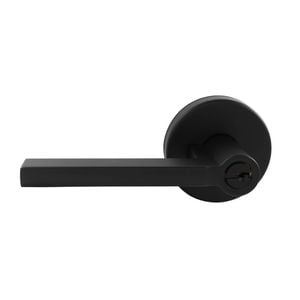 Gainsborough Choice Lianna Entrance Key-in-Lever Set in Matte Black