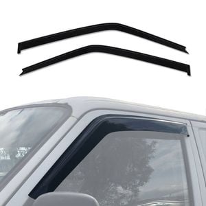 AUSGO Weather Shields for Volkswagen Transporter T4 1993-2004 Weathershields Window Visors Wind Deflectors