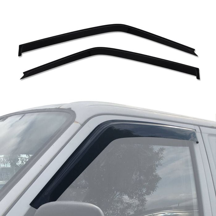 AUSGO Weather Shields for Volkswagen Transporter T4 1993-2004 Weathershields Window Visors Wind Deflectors