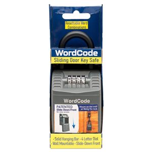 WordCode Sliding Door 4 Dial Key Safe