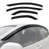 AUSGO Luxury Weather Shields for Toyota Yaris Hatch 2020-Onwards Weathershields Window Visors Wind Deflectors