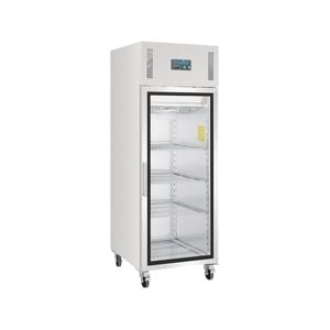 Polar G-series Gastro Display Glass Door Fridge 600ltr - White - Commercial Drink Fridges (gh218-a)
