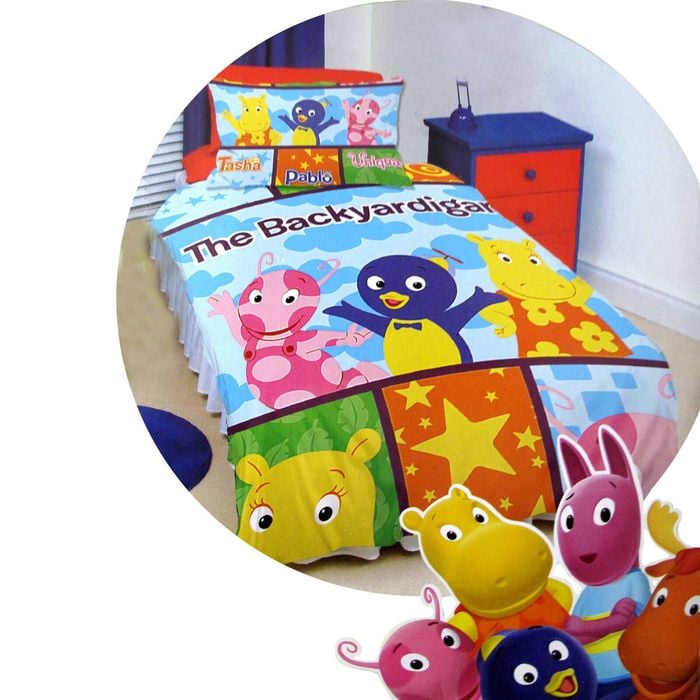 Bloomington Backyardigan Quilt Cover Set Single 140 x 210 cm