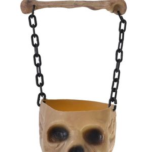 Sweet Decay Skull Head Trick or Treat Bucket