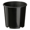 IP Plastics 0.75L 10cm Black Round Pot