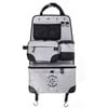 Living in a Bubble Premium Seat Back Storage with Toiletry Bag - Grey-Black