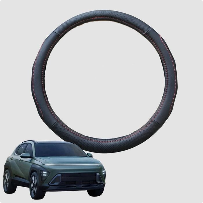 Steering Wheel Cover for Hyundai Kona 2017-2023 (OS) 38CM | Circle
