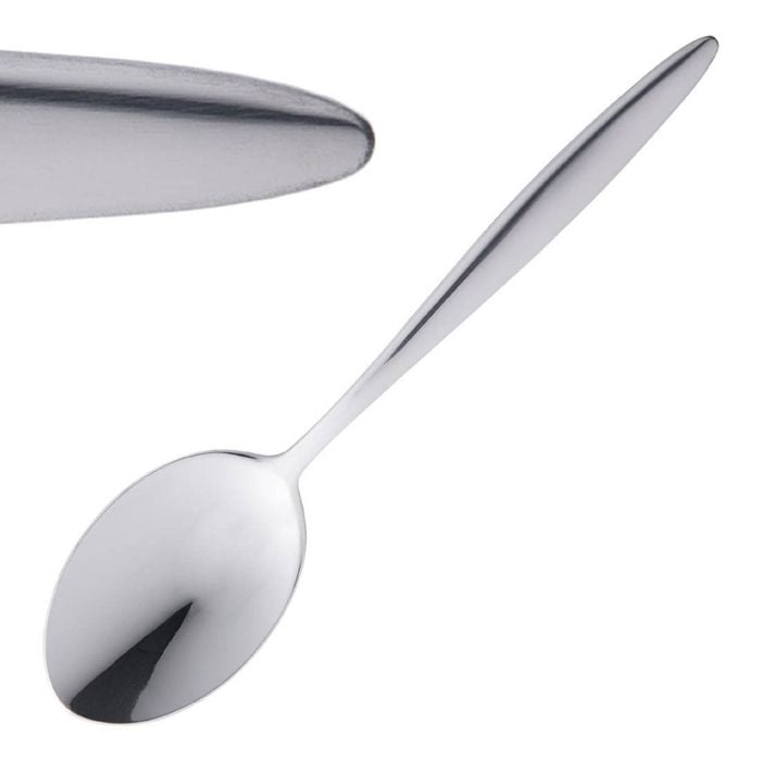 Olympia Dessert Spoon Saphir 18/10 Stainless Steel 12 Pack 185mm Commercial Cutlery