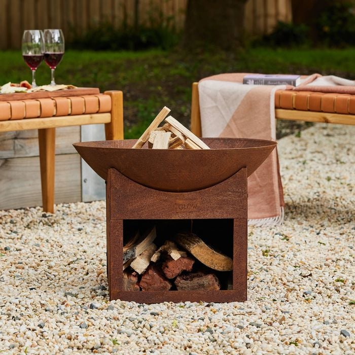 Glow Tambo Steel Fire Pit