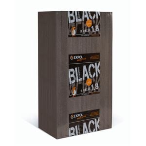 Expol 1200 x 360 x 60mm R1.8 Black Underfloor Insulation