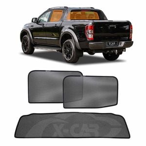 Window Sun Shades for Ford Ranger 2011-2022 Rear Windscreen Shade Sun Blind Mesh
