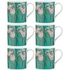 6PK Ashdene Native Flora Flowering Gum Fine Bone China Mug