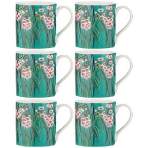 6PK Ashdene Native Flora Flowering Gum Fine Bone China Mug