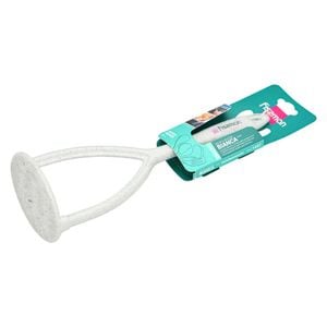 Fissman Silicone Potato Masher 29cm - MAURIS Series - White