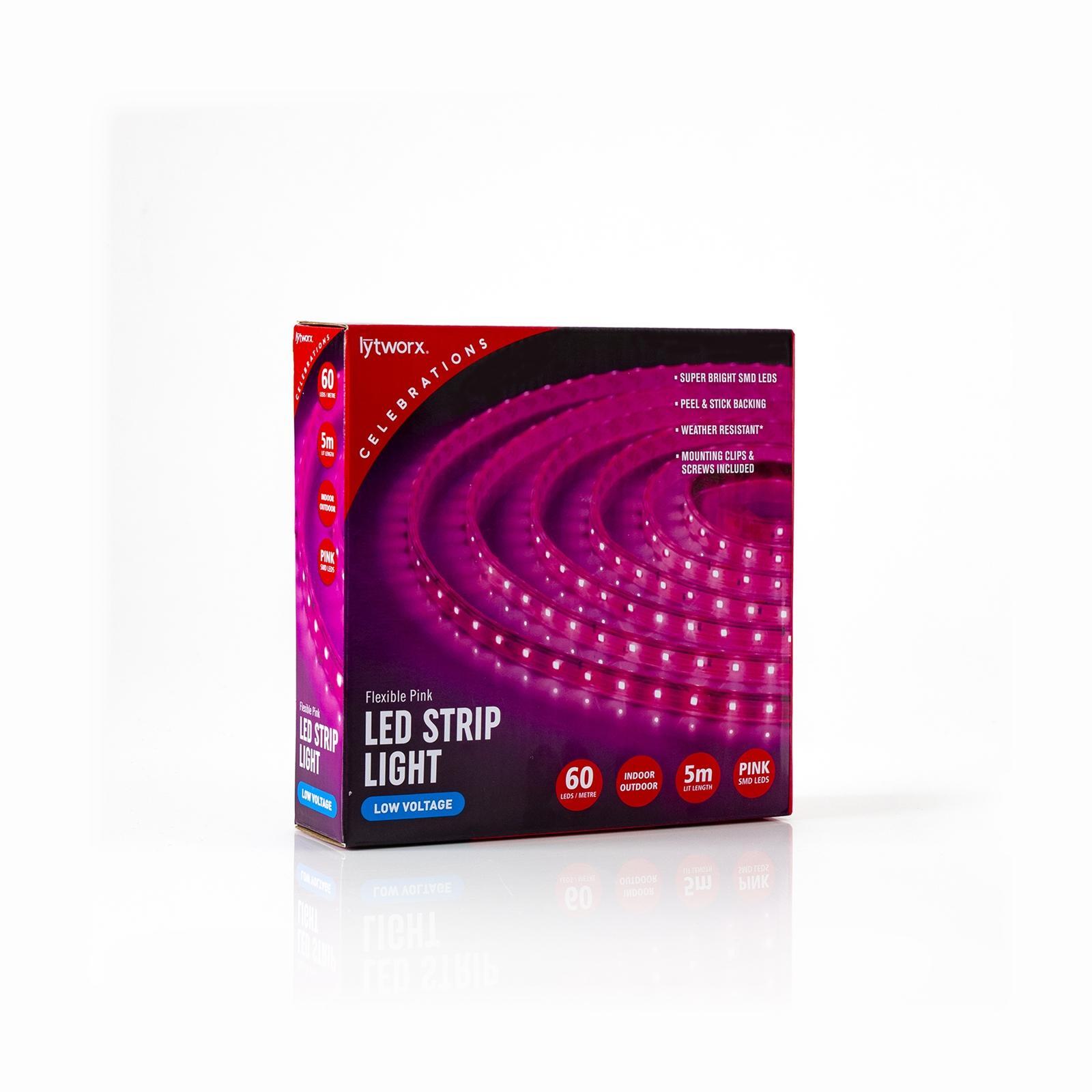 Lytworx Flexible LED Strip Light Pink product image