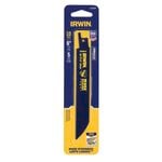 Irwin 6" 10TPI Bi-Metal General Purpose Cutting Reciprocating Saw Blade - 5 Pack