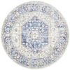 The Rug Connection Estate Lorissa Off White 200x200cm - Medium Round Transitional Pet Friendly Indoor Rug
