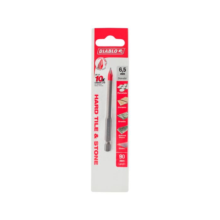 Diablo 6.5 x 90mm Tile and Glass Drill Bit